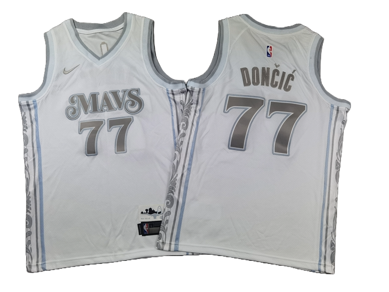 Calf 77 white city version Jersey NBA