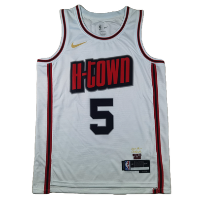 Houston Rockets 5 White City Edition Jersey NBA