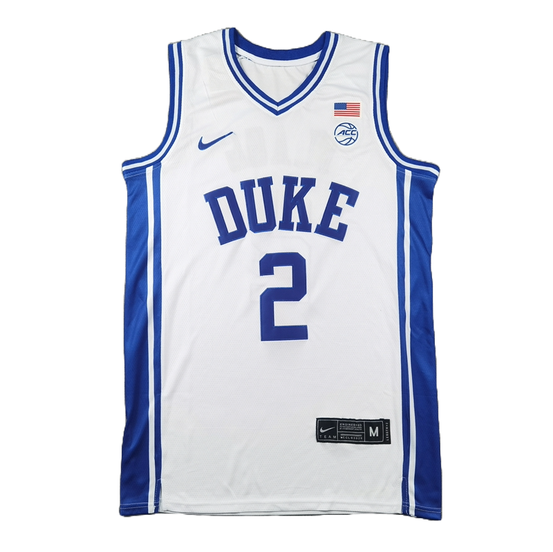 Duke 2 White Jersey NBA
