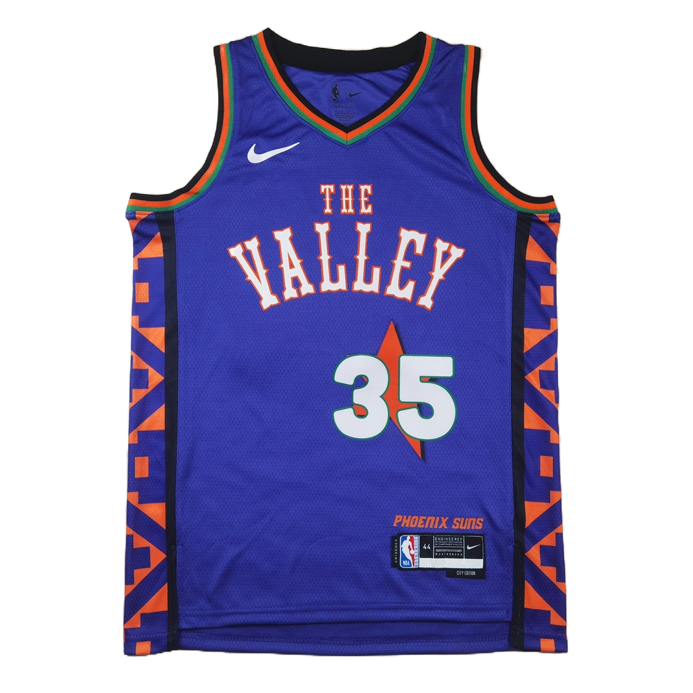 Phoenix Suns 35 Purple City Edition Jersey NBA