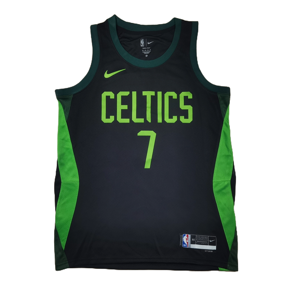 Boston Celtics 7 Black City Jersey NBA