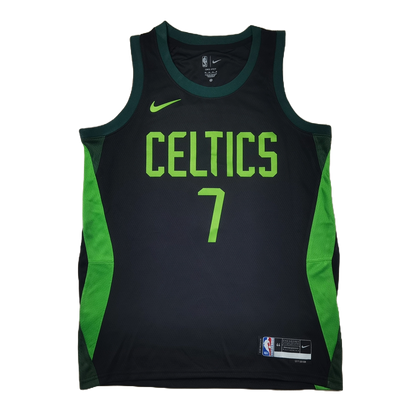 Boston Celtics 7 Black City Jersey NBA