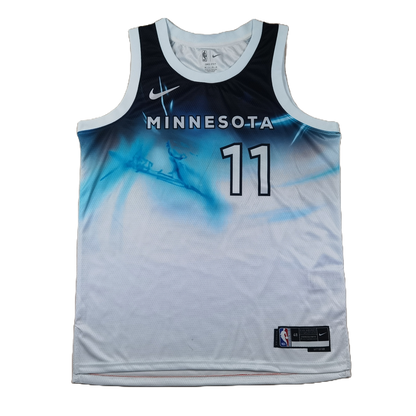 Minnesota Timberwolves 11 White City Edition Jersey NBA