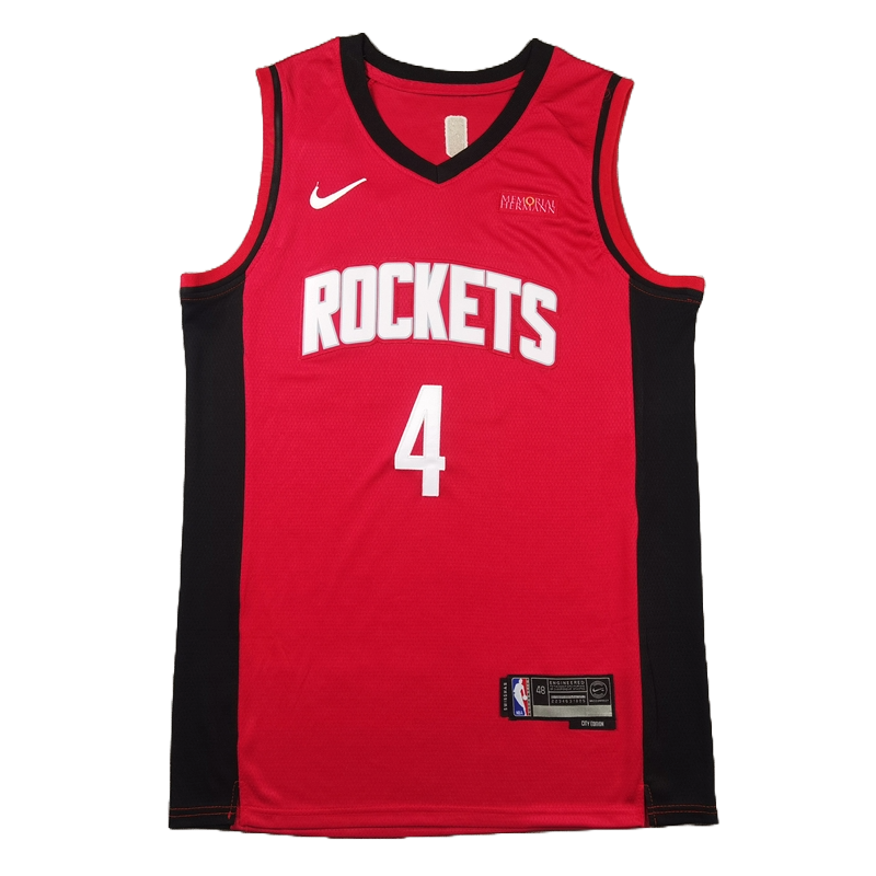 Houston Rockets 4 Red Jersey NBA