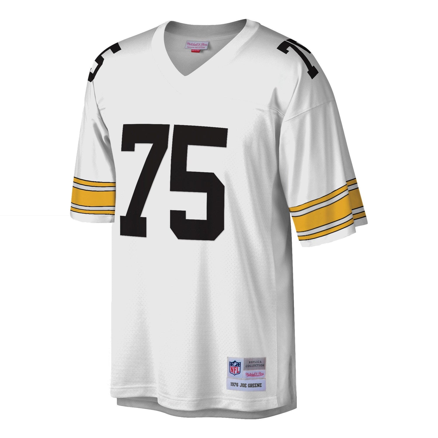 Mens Pittsburgh Steelers Joe Greene Mitchell &amp; Ness White Legacy Jersey