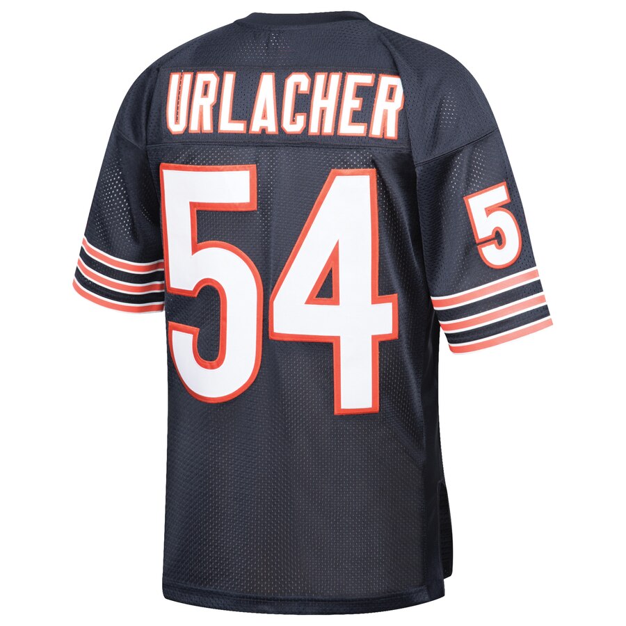 Brian Urlacher Chicago Bears Mitchell &amp; Ness 2001   Retired Player Jersey - Navy