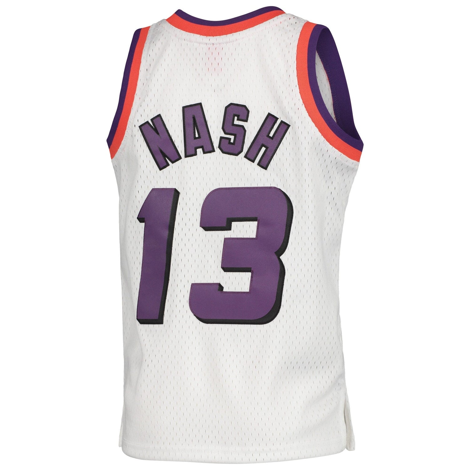 Youth Phoenix Suns Steve Nash Mitchell &amp; Ness White 1996-97 Hardwood Classics Swingman Jersey